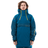 Dragonfly Куртка-анорак сноубордическая Uktus Man Dark Ocean - Yellow в Ростове-на-Дону