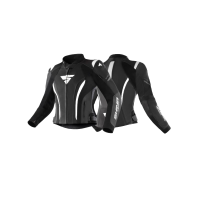 Shima Куртка Кожаная женская Miura 2.0 Black/White в Ростове-на-Дону