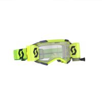 Scott Очки Fury WFS neon green/neon yellow/clear works в Ростове-на-Дону