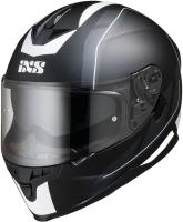 IXS Шлем HX 1100 2.0 Чёрн-серо-белый глянец в Ростове-на-Дону