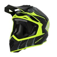 Acerbis Шлем кроссовый X-Track 22-06 Black/Fluo-Yellow в Ростове-на-Дону