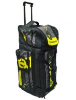 Grom Сумка для экипировки с колесами MX1 Gearbag Fragments Neongrey в Ростове-на-Дону