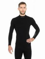 Brubeck Футболка мужская дл.рукав Wool Merino 78% Черный в Ростове-на-Дону