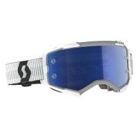 Scott Очки кроссовые Fury white blue chrome works в Ростове-на-Дону