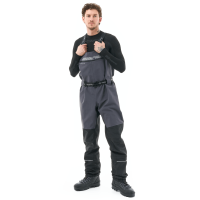Dragonfly Вейдерсы мембранные Quad Pro 2025 Grey - Black в Ростове-на-Дону