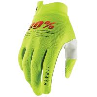 100% Мотоперчатки текстильные ITrack Fluo/Yellow в Ростове-на-Дону
