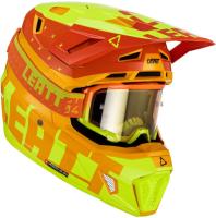 Leatt Шлем кроссовый Kit Moto 7.5 V23 Citrus в Ростове-на-Дону