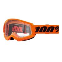 100% Очки Strata 2 V26 Goggle Neon Orange / Clear в Ростове-на-Дону