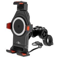 Extreme Style Мото держатель с беспроводной зарядкой anti-vibration R17W в Ростове-на-Дону