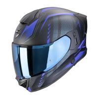 Scorpion Exo Мотошлем Exo-530 Air Theras Черный Матовый/Синий в Ростове-на-Дону