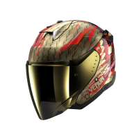 Shark Шлем Skwal I3 Jet Venum Black/Red/Gold в Ростове-на-Дону