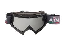 AiM Очки кроссовые (PRO) 157-100 Black Glossy в Ростове-на-Дону