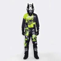 Grom Штаны кроссовые MX Religion lime в Ростове-на-Дону