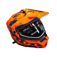 AiM Шлем детский JK802Y Orange/Blue в Ростове-на-Дону