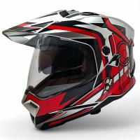 AIM Шлем кросс/эндуро JK802S Red/Grey/Black в Ростове-на-Дону