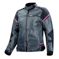 LS2 Мотокуртка женская Riva Lady черно-темно-серо-розовый в Ростове-на-Дону