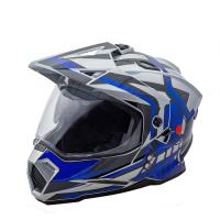 AIM Шлем кросс/эндуро JK802S Blue/Grey/Black в Ростове-на-Дону