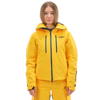 Dragonfly Куртка утепленная Gravity Premium Woman Yellow-Dark Ocean в Ростове-на-Дону