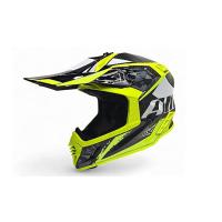 AiM Шлем RH855 Carbon Terrain Black/Yellow в Ростове-на-Дону