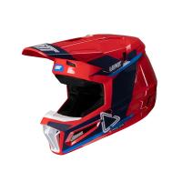 Leatt Шлем кроссовый детский Helmet Kit Moto 3.5 Jr V25 Royal в Ростове-на-Дону
