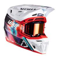 Leatt Шлем кроссовый 8.5 Royal Blue-Red V26 + очки Velocity 5.5 в Ростове-на-Дону