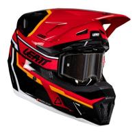 Leatt Шлем кроссовый  7.5 V26 Red + очки Velocity 4.5 в Ростове-на-Дону