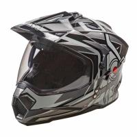 AIM Шлем кросс/эндуро JK802S Black/Grey/White в Ростове-на-Дону