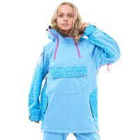 Dragonfly Куртка-анорак сноубордическая DF Uktus Woman Blue - Pink в Ростове-на-Дону