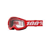 100% Очки подростковые Strata 2 Junior Red / Clear в Ростове-на-Дону