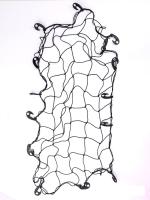 STARKS Сетка багажная NET KVADRO (80/80) Чёрный в Ростове-на-Дону