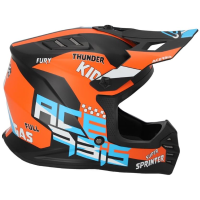 Acerbis Шлем детский Profile Junior Black/Orange в Ростове-на-Дону