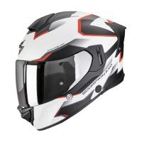 Scorpion Exo Мотошлем Exo-530 Air Clip Белый Матовый/Черный/Красный в Ростове-на-Дону