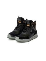Scout Мотоботинки мужские Sneaker Черный/Коричневый в Ростове-на-Дону