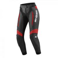 Shima Мотоштаны Кожаные женские Miura 2.0 Black/Red в Ростове-на-Дону
