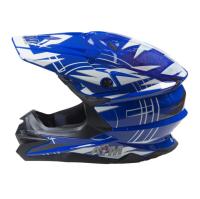 AiM Шлем кроссовый JK803S Blue/White в Ростове-на-Дону