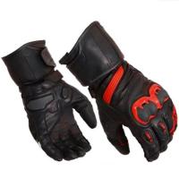 Scout Перчатки кожаные Carbon Черный/Белый/Красный в Ростове-на-Дону