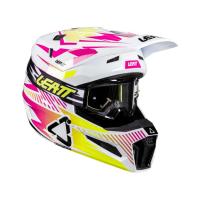 Leatt Шлем кроссовый 3.5 V26 Storm Pink + очки Vizion 3.5 в Ростове-на-Дону