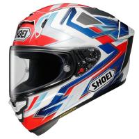 Shoei Мотошлем X-Spirit Pro Escalate бело-сине-красно-серый в Ростове-на-Дону