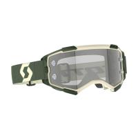 Scott Очки кроссовые Fury LS kaki green/light sensitive grey works в Ростове-на-Дону