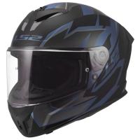 LS2 Мотошлем FF820 Rapid III Xtrem Black Blu Petrol в Ростове-на-Дону
