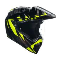AGV Шлем AX9 E2206 V26 Steppa Carbon/Grey/Yellow Fluo в Ростове-на-Дону