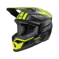 Oneal Кроссовый шлем 3Series Ride V.25 черный/желтый в Ростове-на-Дону