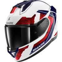Shark Шлем Skwal i3 Rhad White/Chrome/Red в Ростове-на-Дону