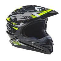 AiM Шлем кроссовый JK803S Yellow/Black в Ростове-на-Дону