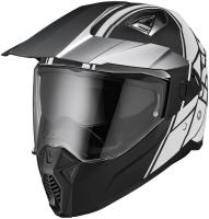 IXS Шлем IXS 208 2.0 Черно-Белый Матовый в Ростове-на-Дону