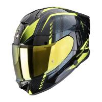 Scorpion Exo Мотошлем Exo-530 Air Theras Черный/Желтый Неон в Ростове-на-Дону