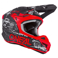 ONEAL Кроссовый шлем 5Series HR Черный/Красный в Ростове-на-Дону