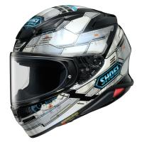 Shoei Мотошлем NXR 2 Fortress серо-черно-голубой в Ростове-на-Дону