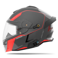 509 Шлем Delta V Carbon Commander с подогревом Racing Red в Ростове-на-Дону