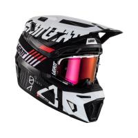 Leatt Мотошлем кроссовый Moto 9.5 Carbon Helmet Kit V24 White в Ростове-на-Дону